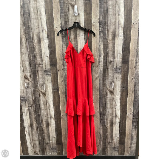 Dress Casual Maxi By Lulu In Red, Size: M