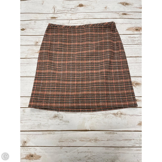 Skirt Mini & Short By Talbots In Plaid Pattern, Size: 12p