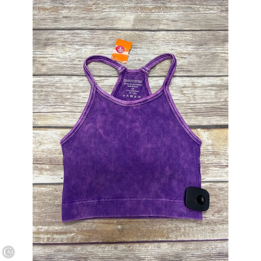 Athletic Tank Top By Zenana Outfitters In Purple, Size: S