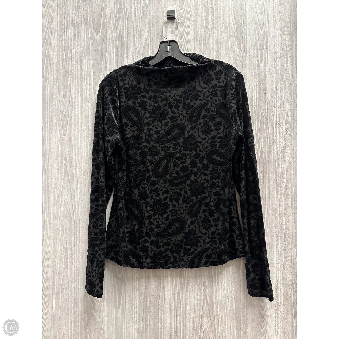Top Long Sleeve By Old Navy In Black, Size: L