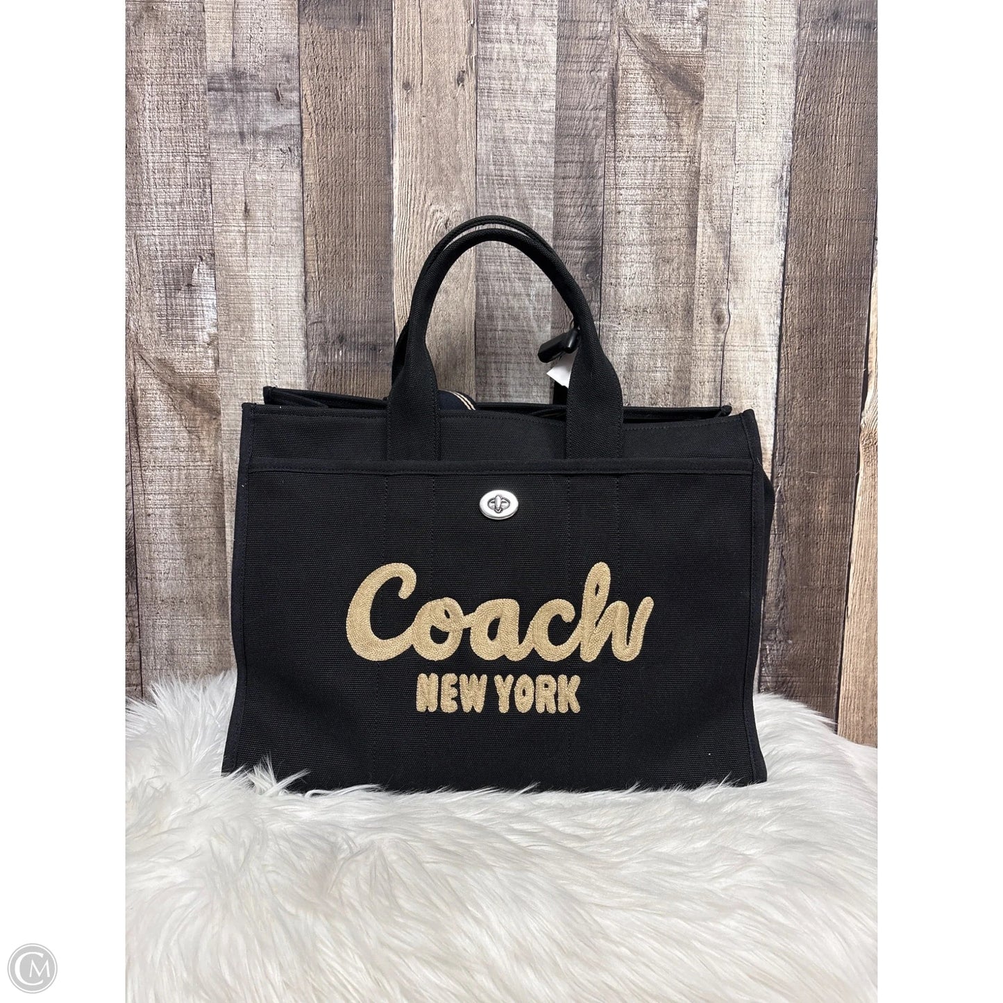 Tote Designer By Coach, Size: Large