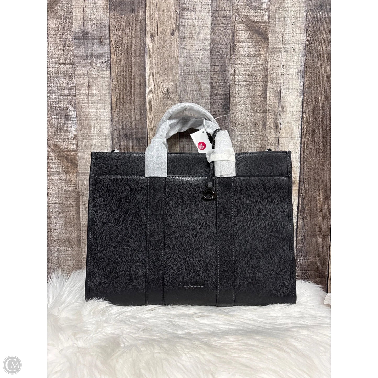 Tote Designer By Coach, Size: Large
