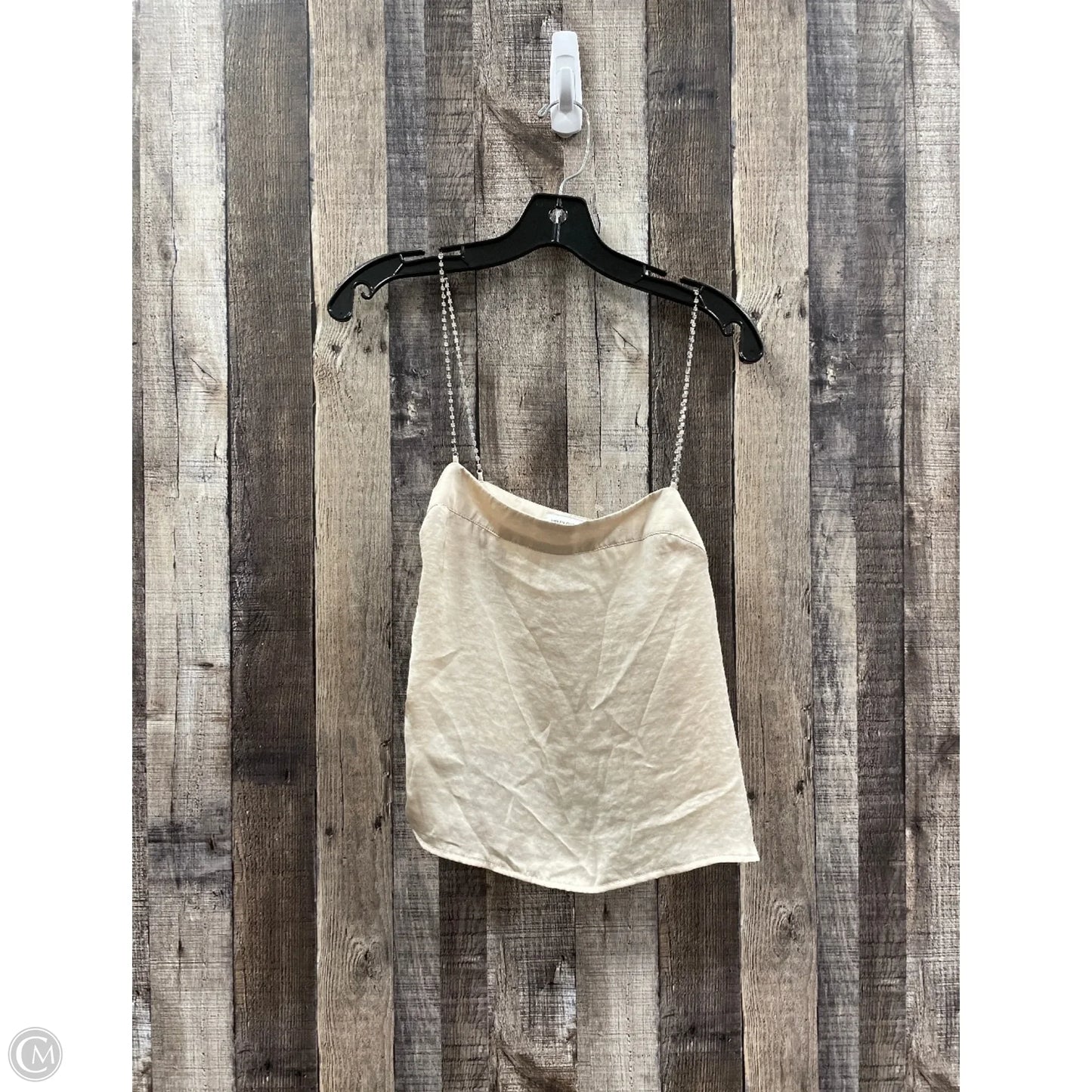 Top Sleeveless By Urban Outfitters In Tan, Size: L