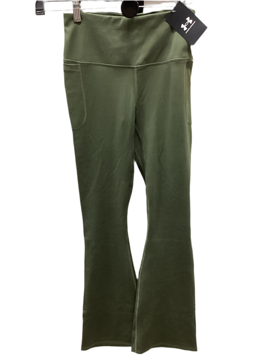 Athletic Leggings By Under Armour In Green, Size:S