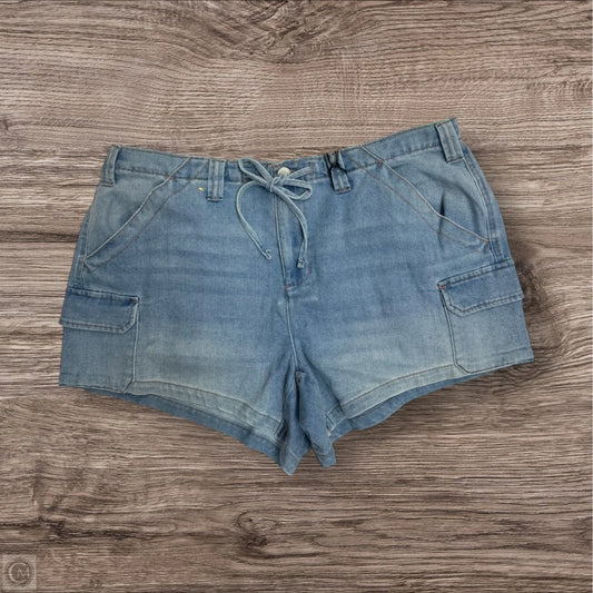 Shorts By Vanilla Star In Blue Denim, Size: 1x