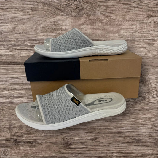 Sandals Flats By Teva In Grey, Size: 8