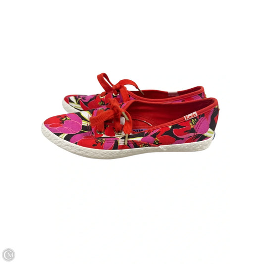 Shoes Designer By Kate Spade In Orange & Pink, Size: 5
