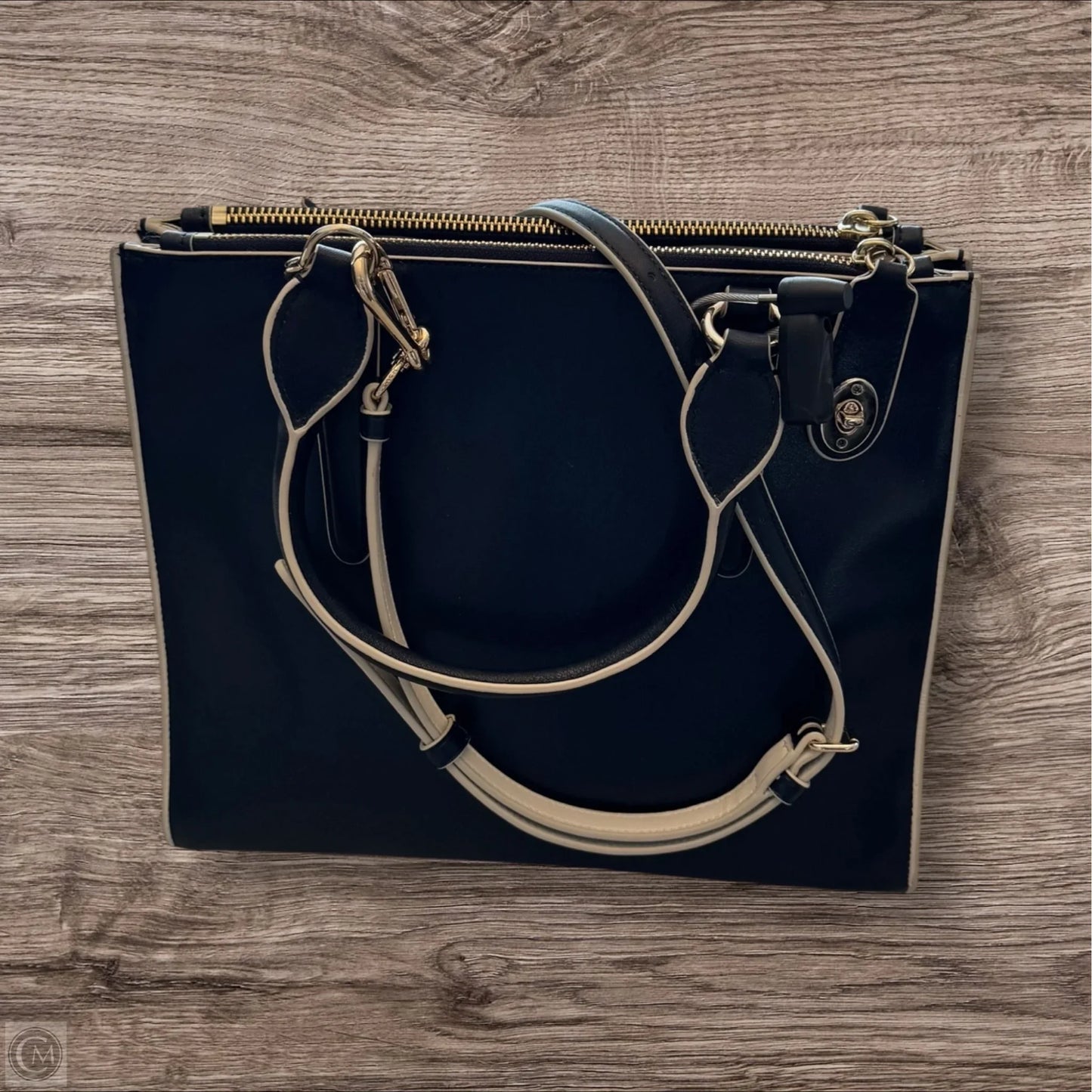 Handbag Designer By Coach, Size: Medium