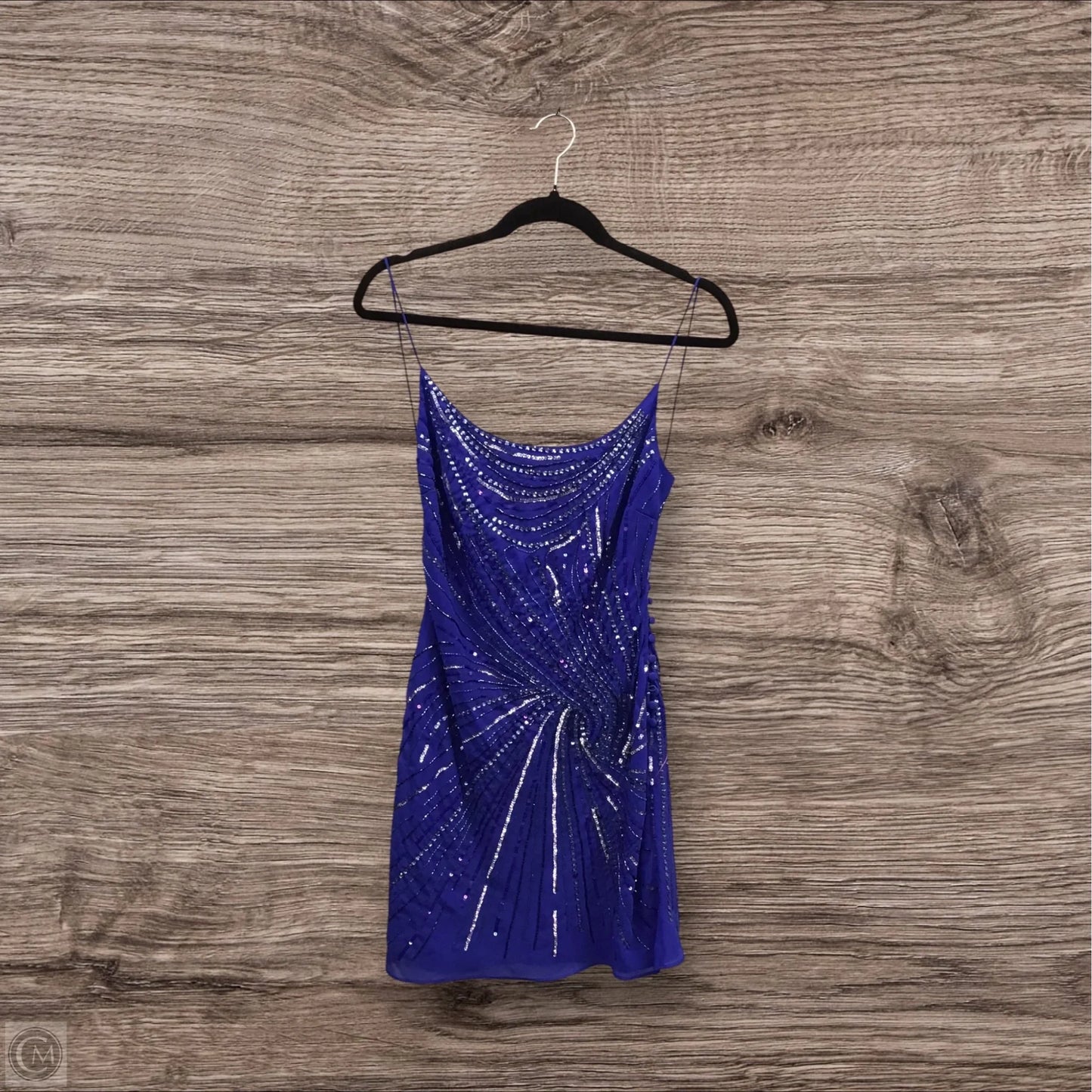 Dress Party Short By Asos In Blue, Size: 4