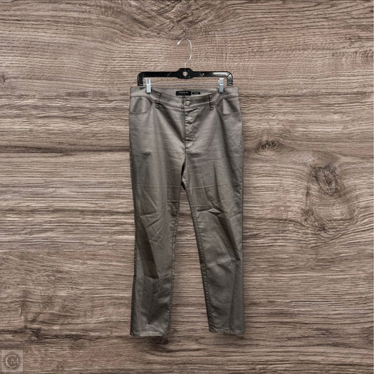 Jeans Designer By Lafayette 148 In Grey, Size: 12