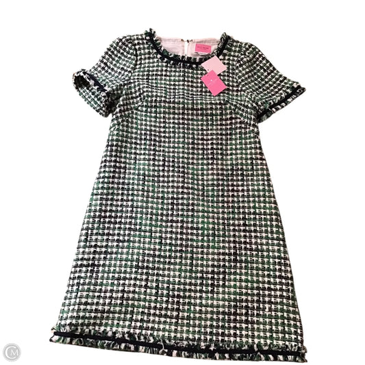 Dress Designer By Kate Spade In Blue & Green, Size: 8