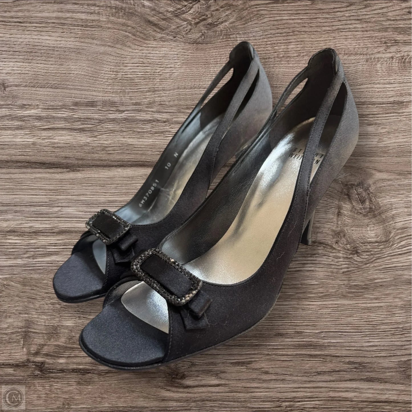 Shoes Designer By Stuart Weitzman In Black, Size: 10