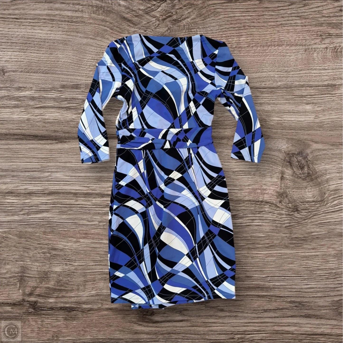 Dress Casual Short By J Mclaughlin In Blue & White, Size: Xs