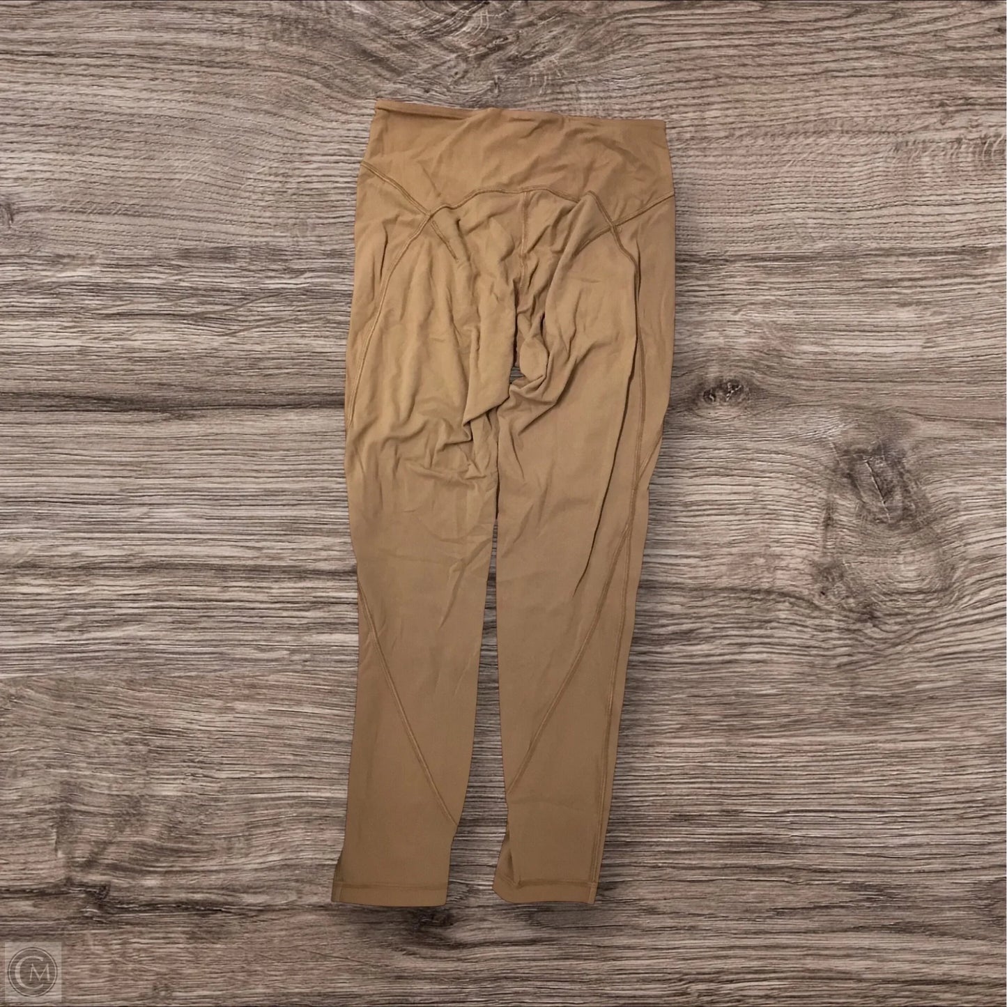 Athletic Leggings By Lululemon In Tan, Size: 8