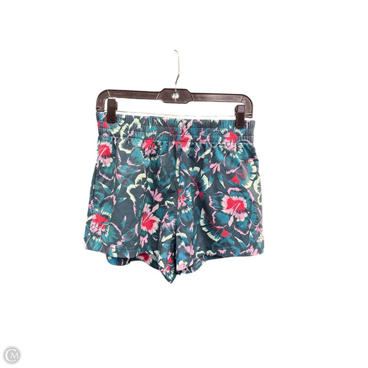 Athletic Shorts By Farm Rio In Blue & Green, Size: S