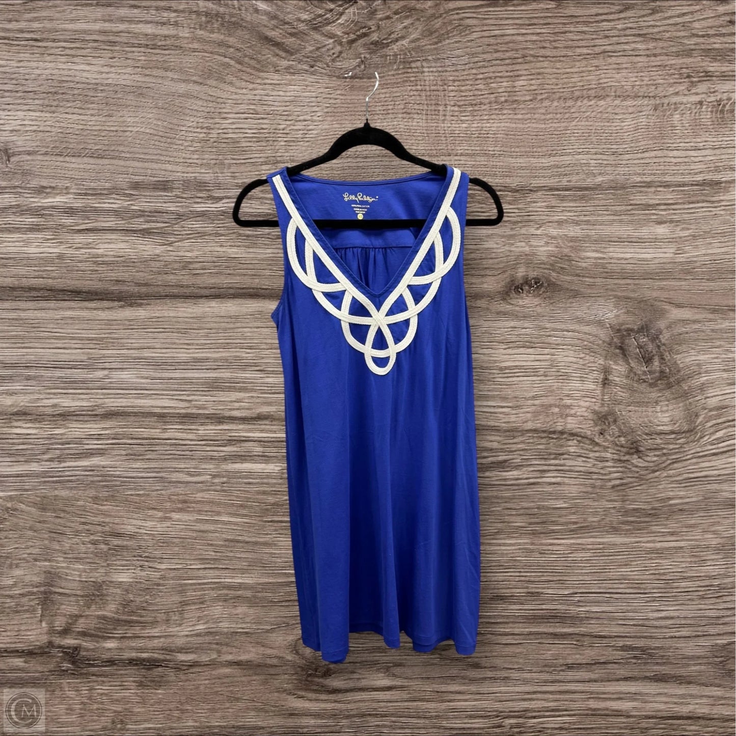 Dress Designer By Lilly Pulitzer In Blue & White, Size: Xs