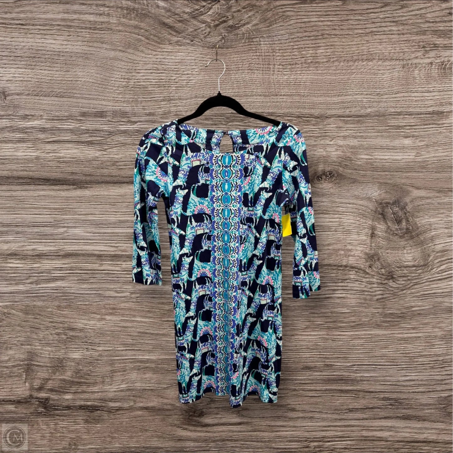 Dress Designer By Lilly Pulitzer In Blue & Pink, Size: Xs