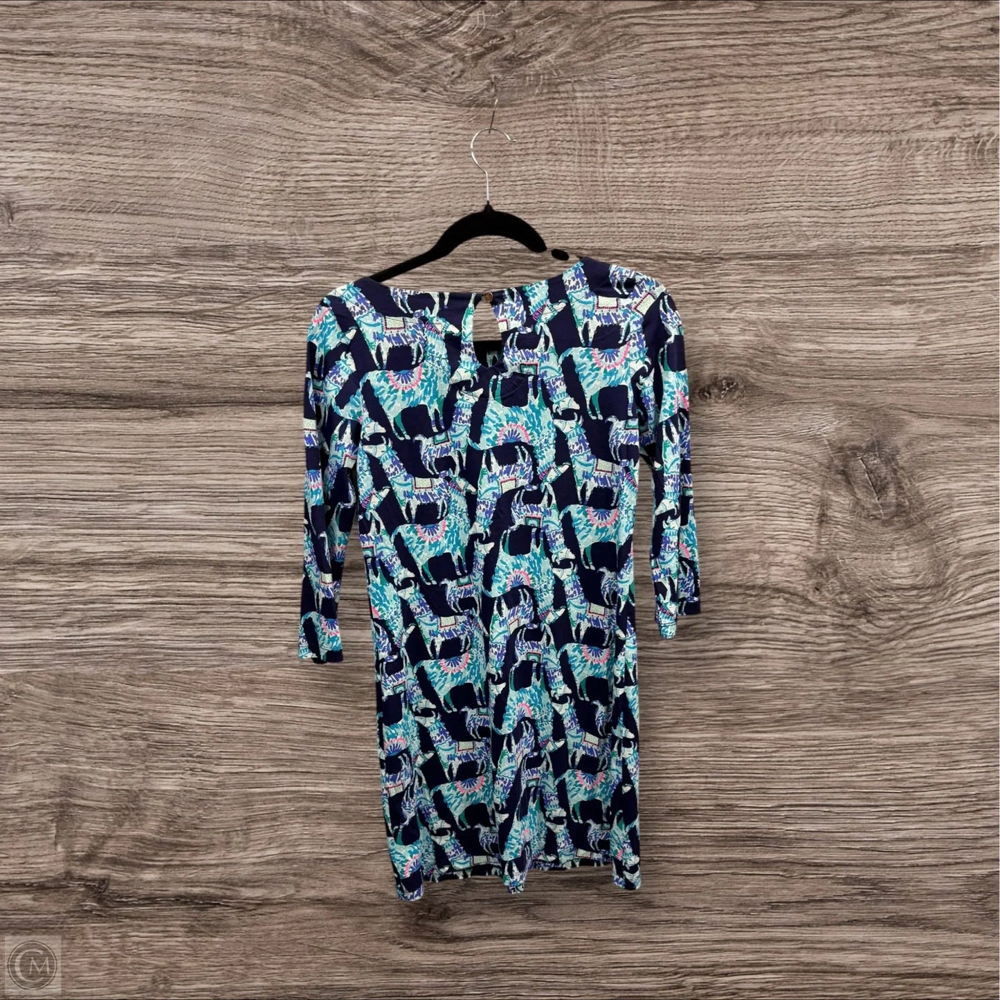 Dress Designer By Lilly Pulitzer In Blue & Pink, Size: Xs