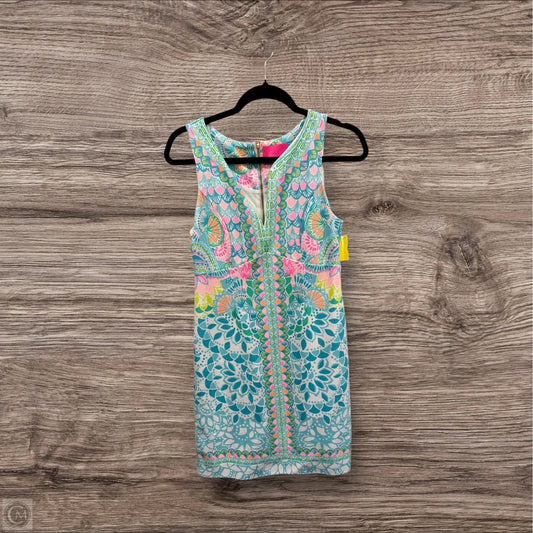 Dress Designer By Lilly Pulitzer In Blue & Pink, Size: 2
