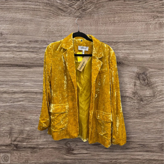 Blazer Designer By Derek Lam In Gold, Size: 4