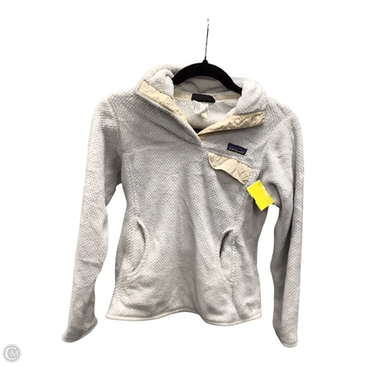 Jacket Fleece By Patagonia In Grey, Size: Xs