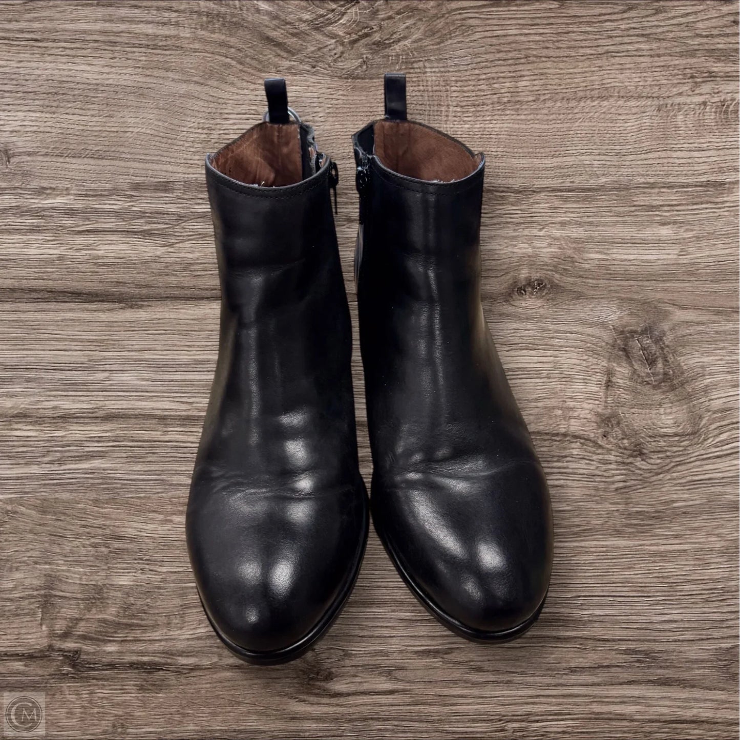 Boots Ankle Heels By Jeffrey Campbell In Black, Size: 9.5