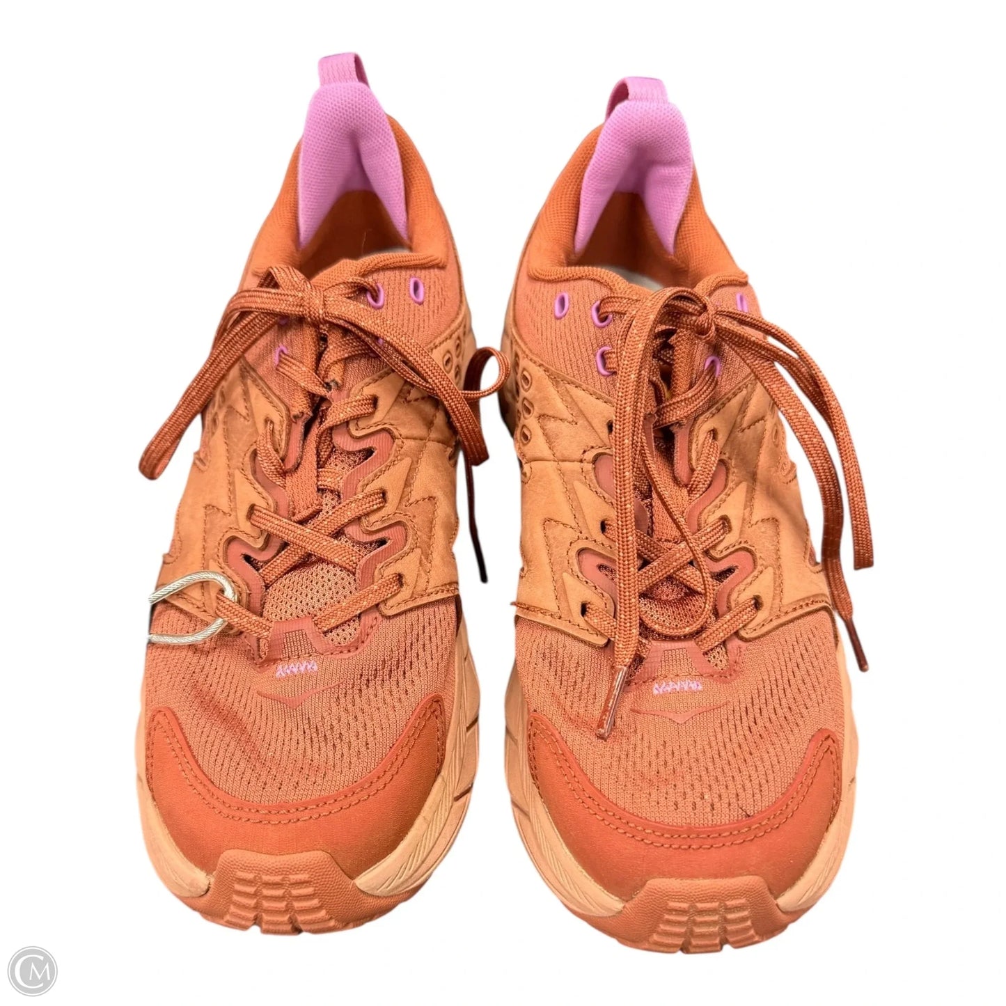 Shoes Athletic By Hoka In Orange, Size: 9