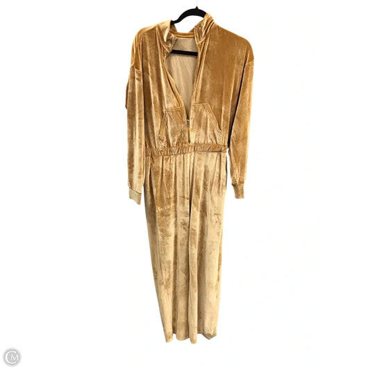 Jumpsuit By Fabletics In Gold, Size: L