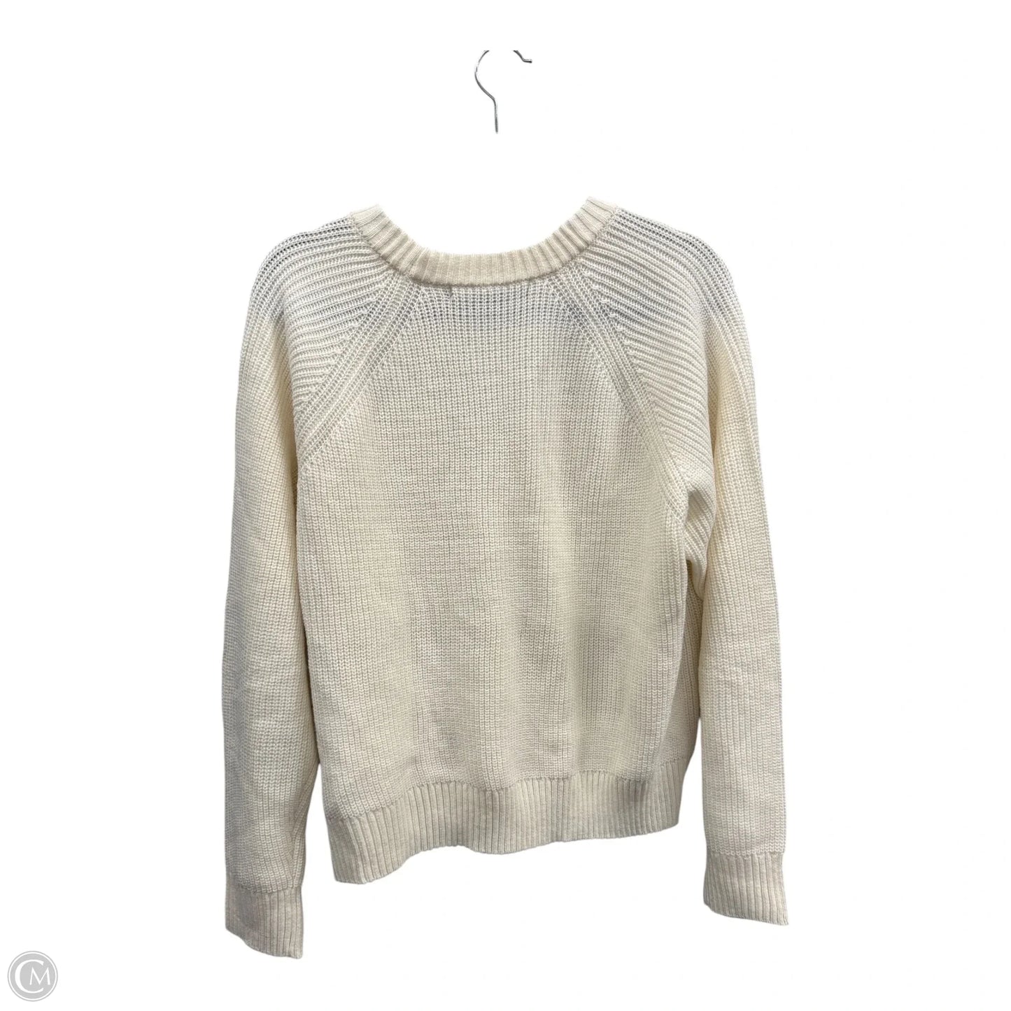 Sweater By French Connection In Cream, Size: L