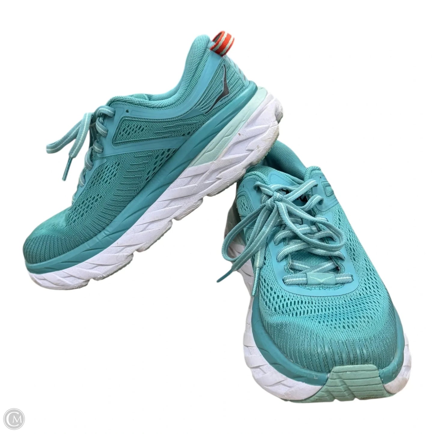 Shoes Athletic By Hoka In Teal, Size: 5