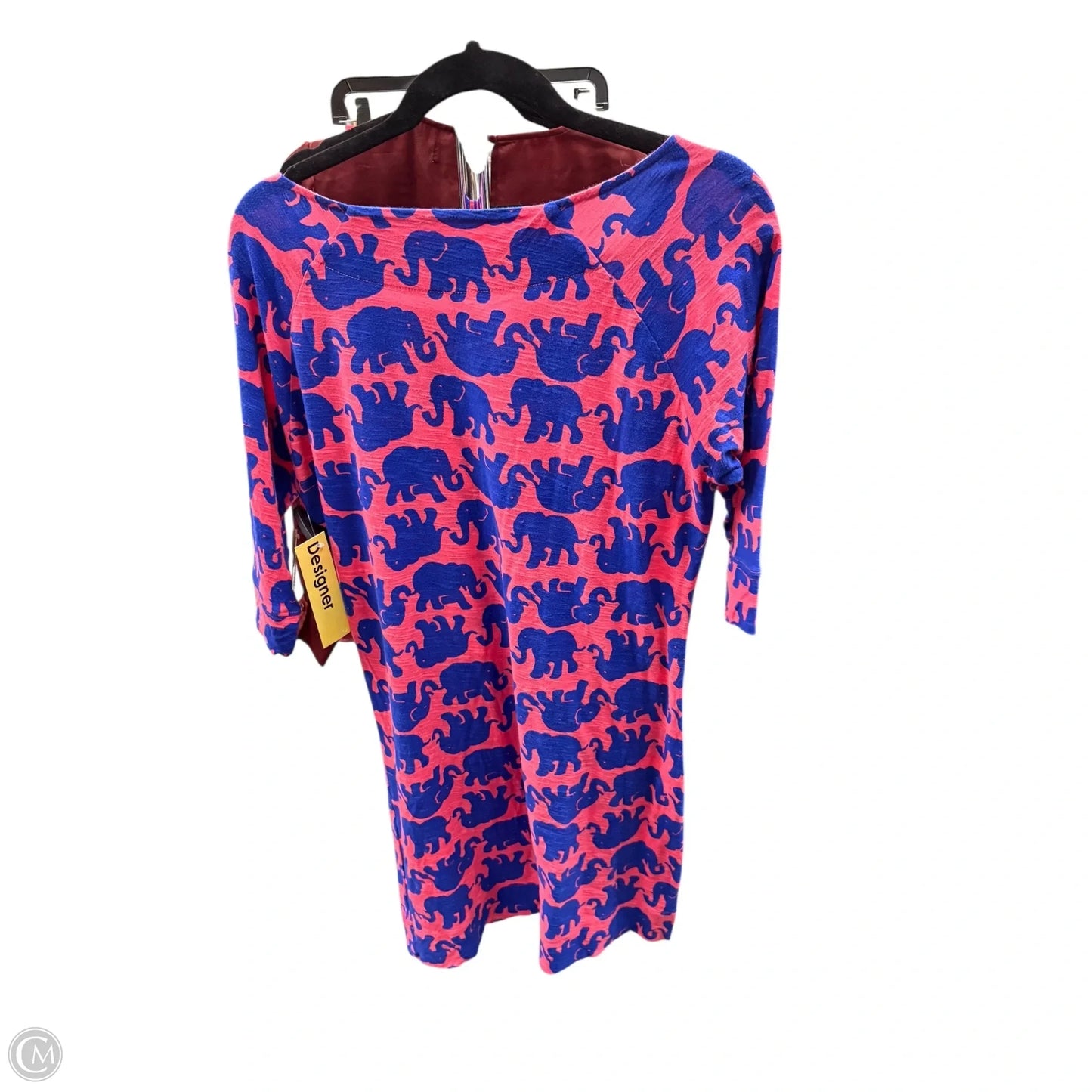 Dress Designer By Lilly Pulitzer In Blue & Pink, Size: M