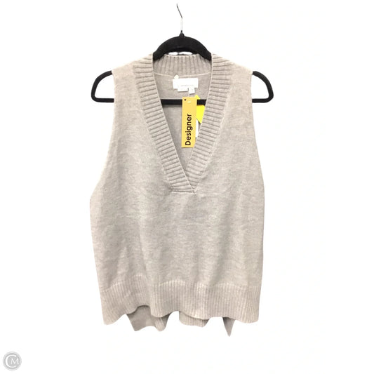 Vest Sweater By Anthropologie In Ivory, Size: L