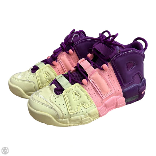 Shoes Athletic By Nike In Purple & Yellow, Size: 8