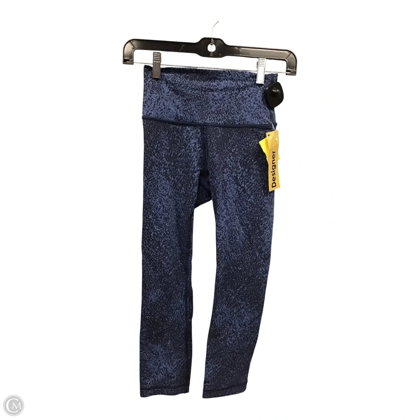 Athletic Leggings Capris By Lululemon In Blue, Size: 2