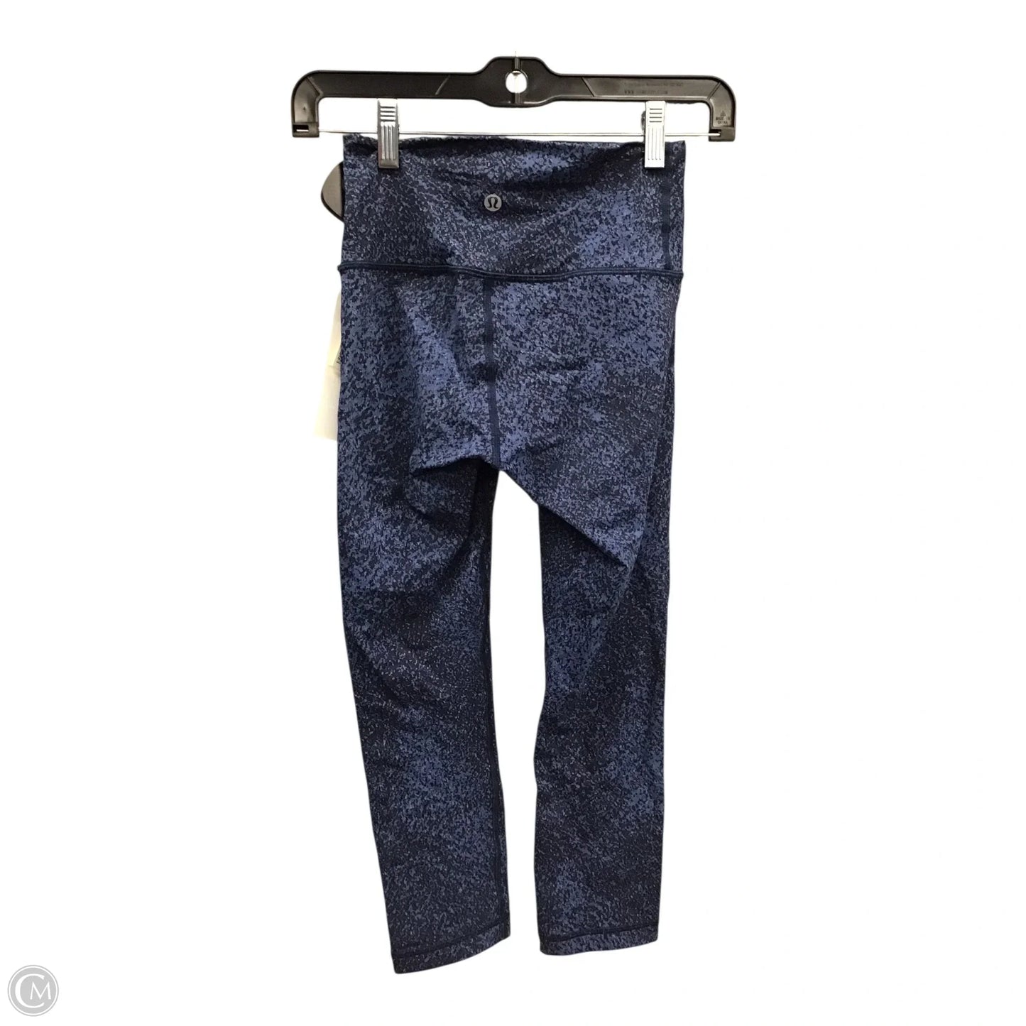 Athletic Leggings Capris By Lululemon In Blue, Size: 2