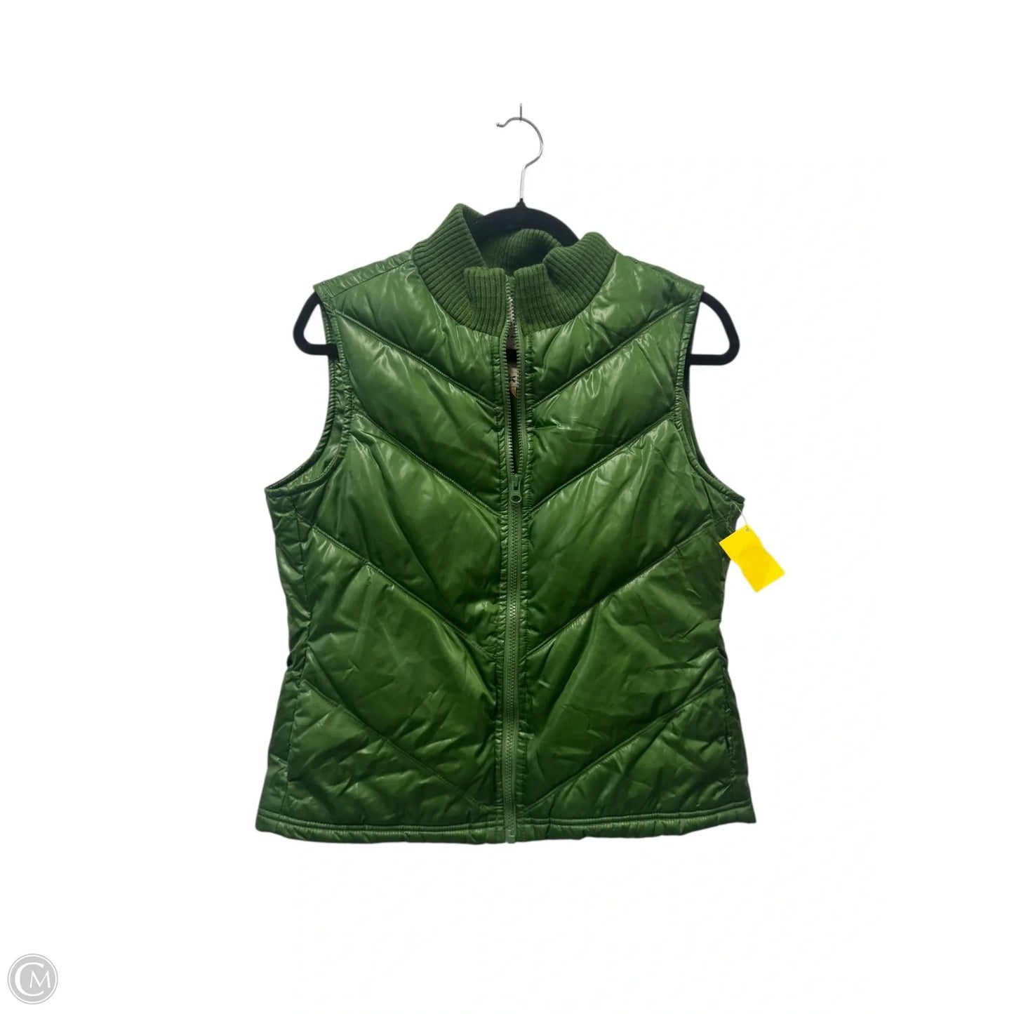 Vest Puffer & Quilted By Old Navy In Green, Size: M