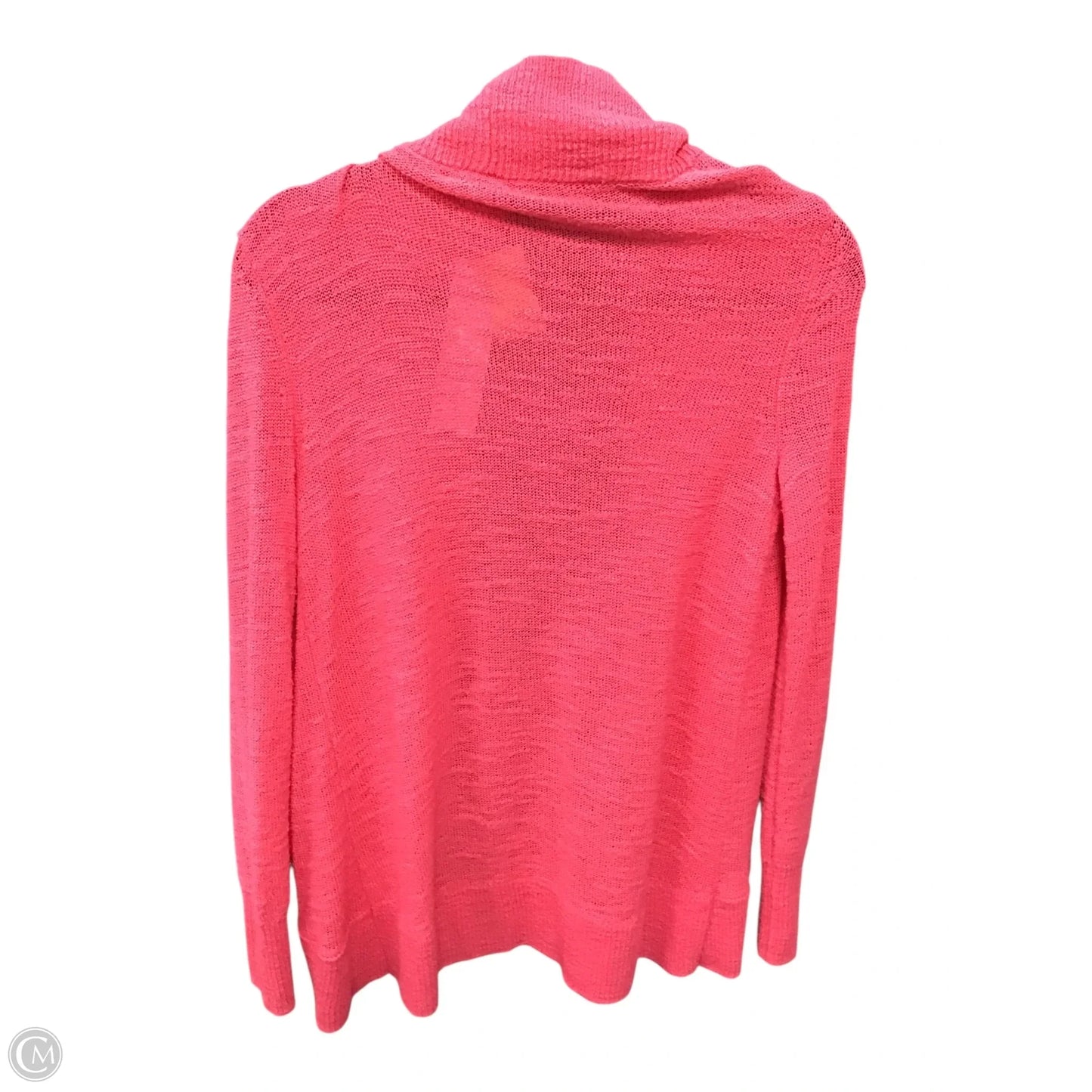 Sweater Cardigan Designer By Lilly Pulitzer In Pink, Size: M