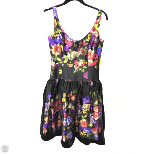 Dress Designer By Milly In Black & Pink, Size: 6