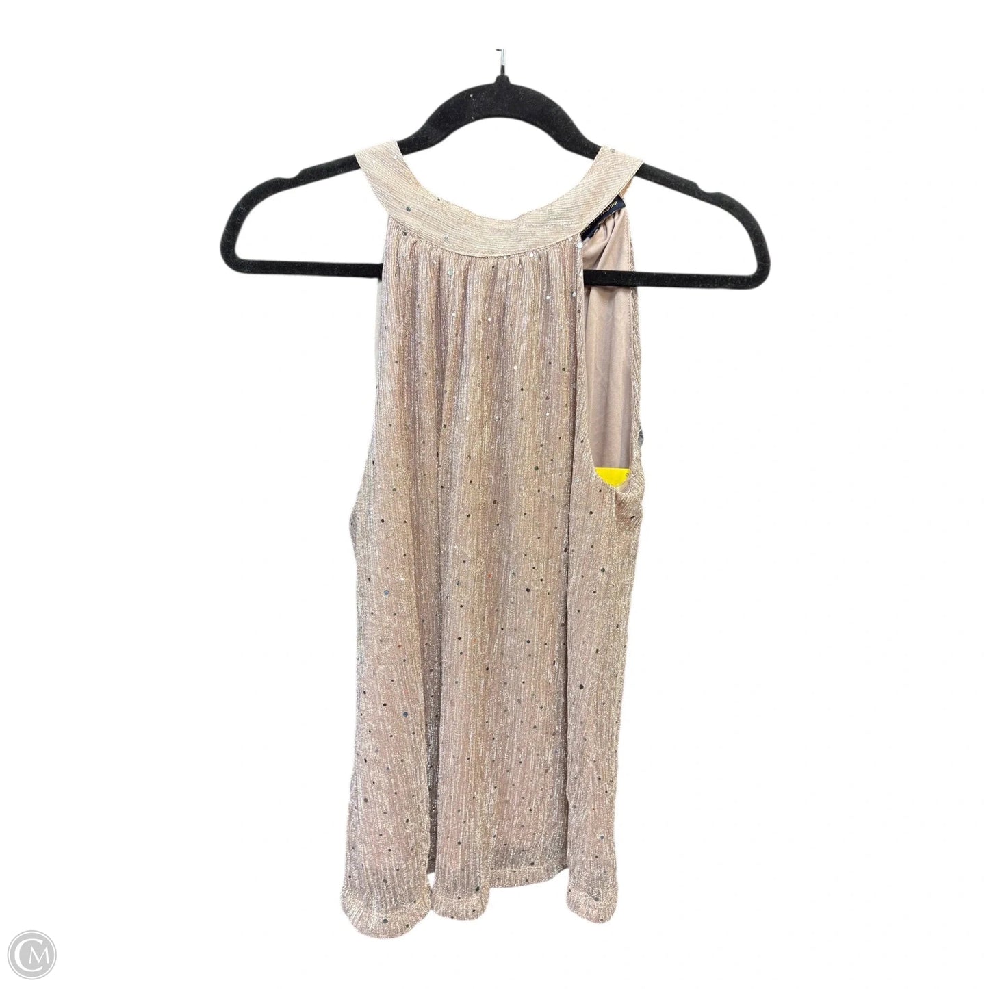 Blouse Sleeveless By Adrienne Vittadini In Pink, Size: M