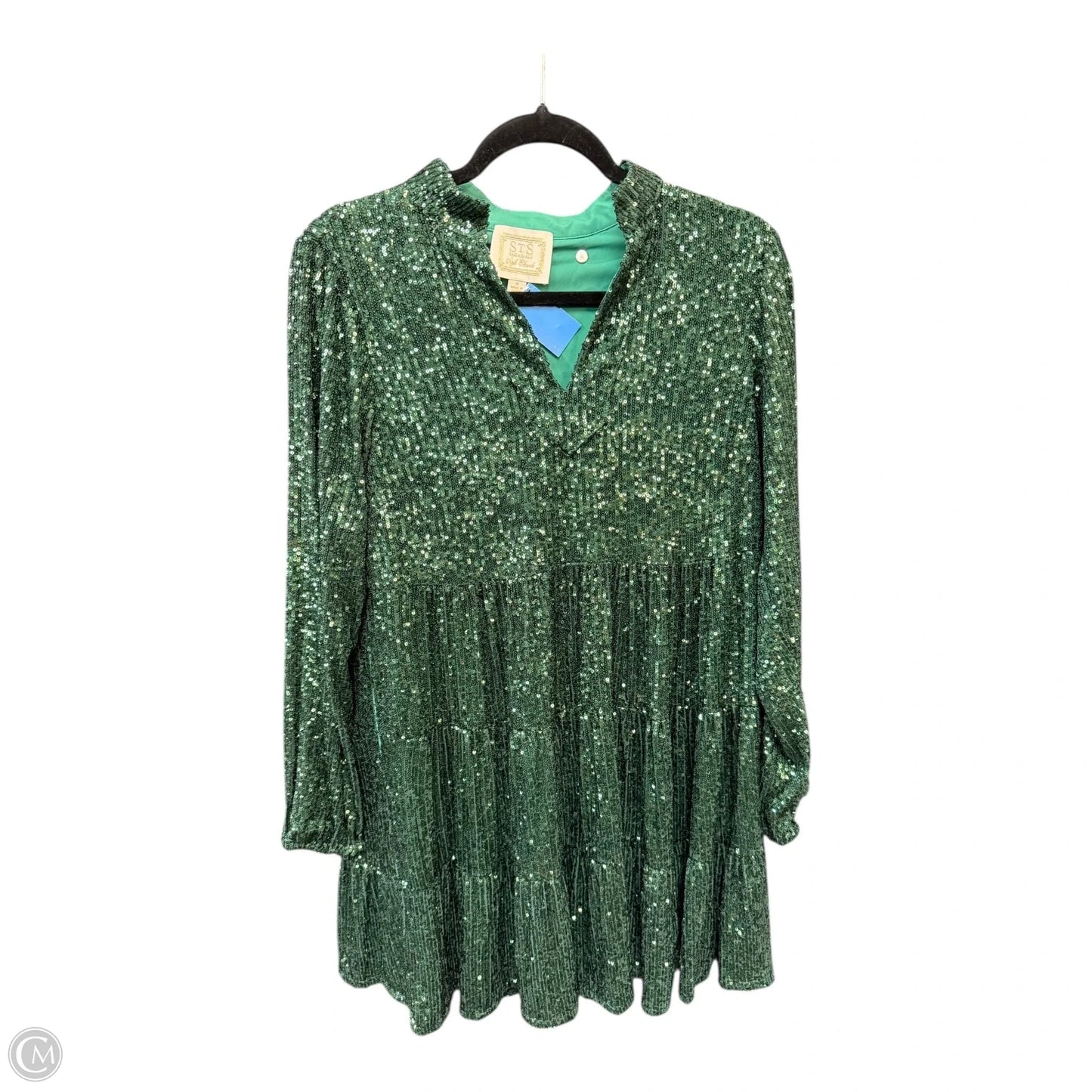 Dress Party Short By Sail To Sable In Green, Size: S