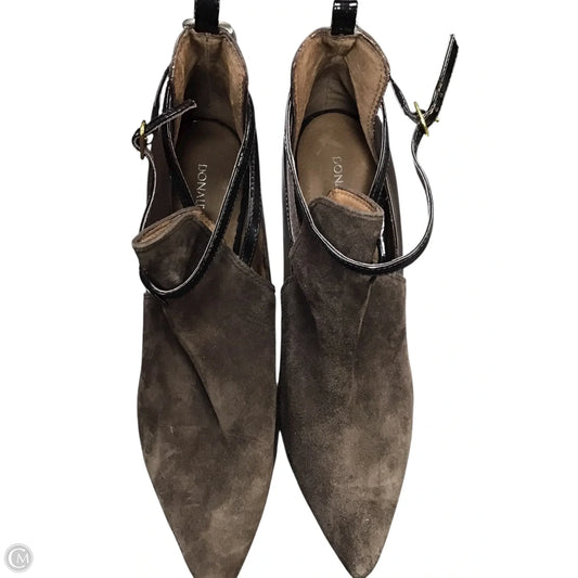 Shoes Heels Stiletto By Donald Pliner In Brown, Size: 10