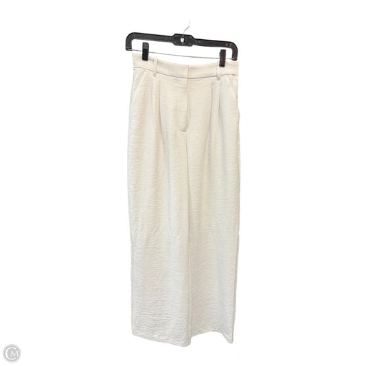 Pants Wide Leg By Abercrombie And Fitch In Ivory, Size: 6