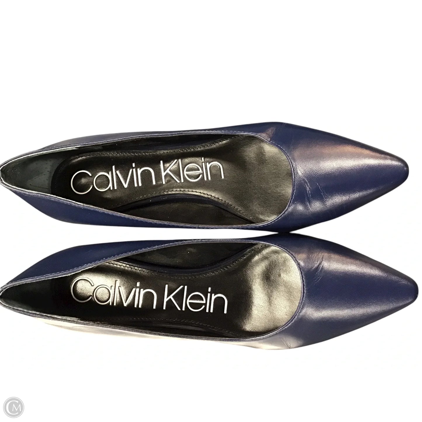 Shoes Heels Block By Calvin Klein In Blue, Size: 8