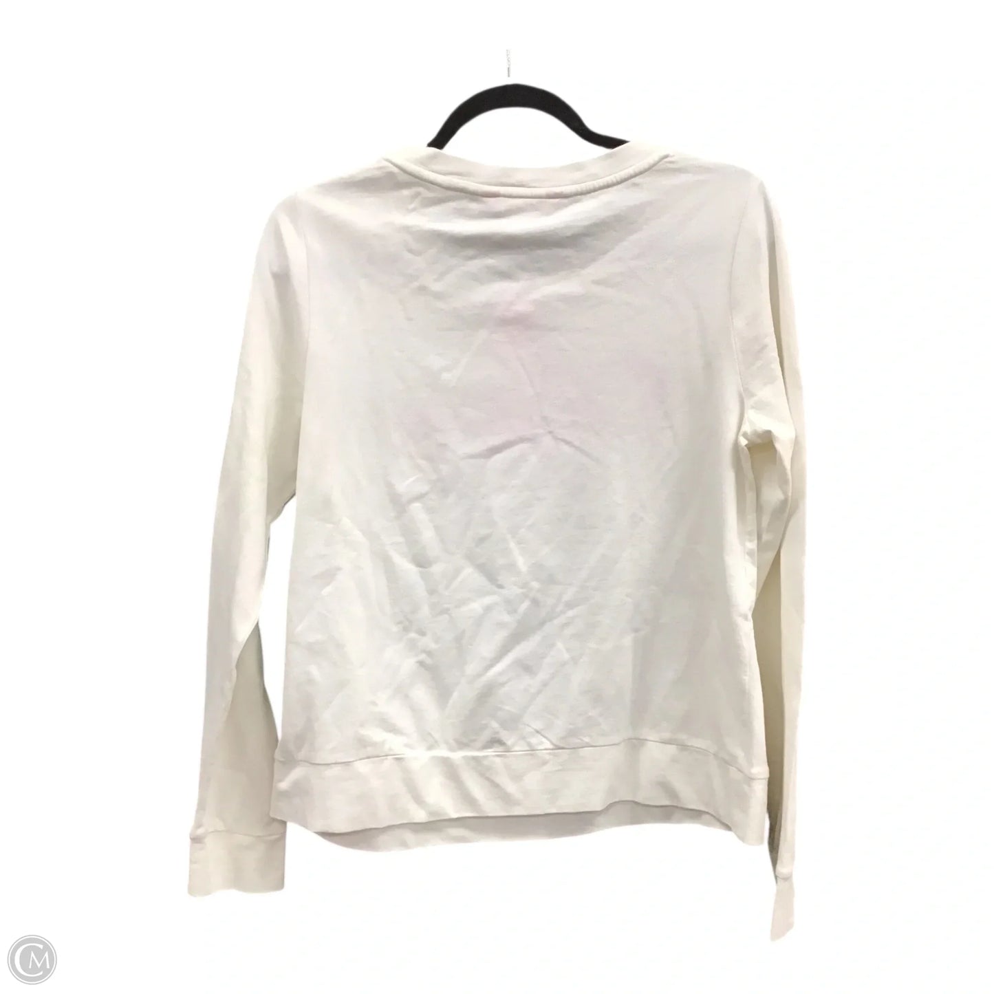 Top Long Sleeve Designer By Lilly Pulitzer In Red & White, Size: S