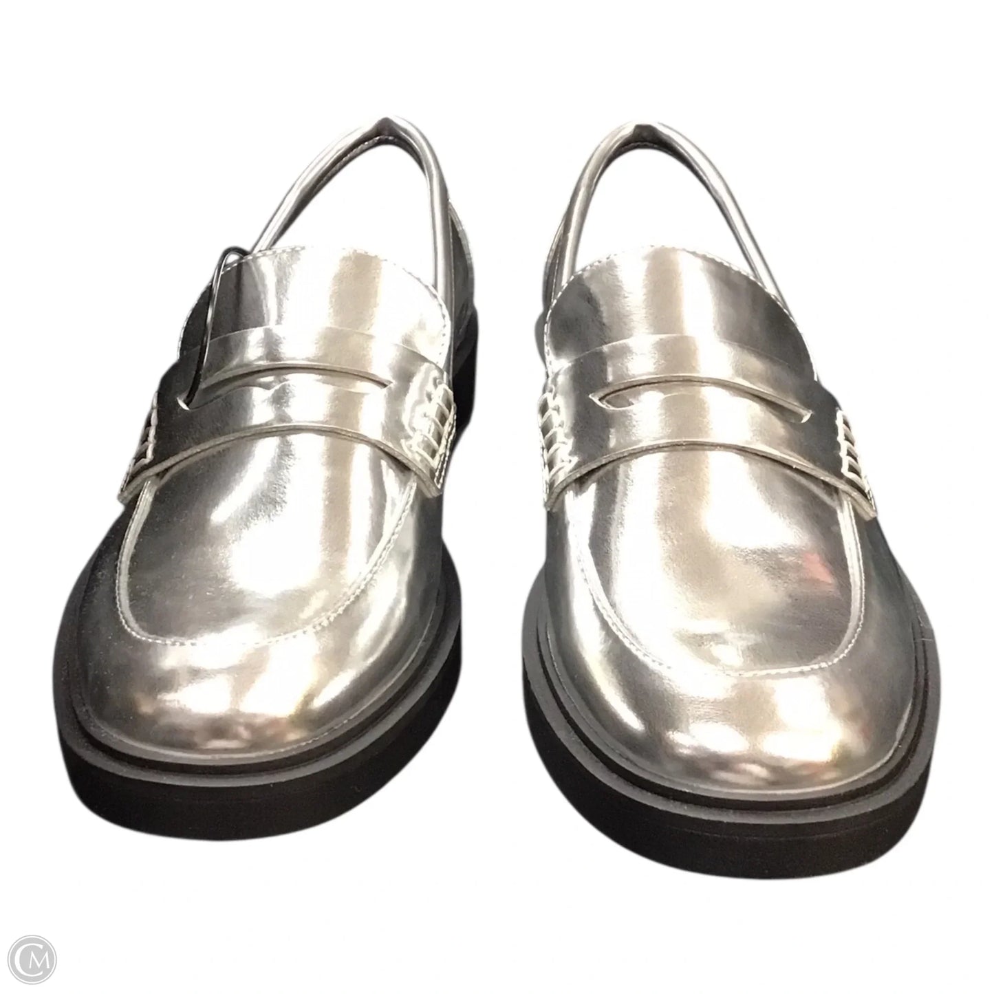 Shoes Flats By A New Day In Silver, Size: 6.5