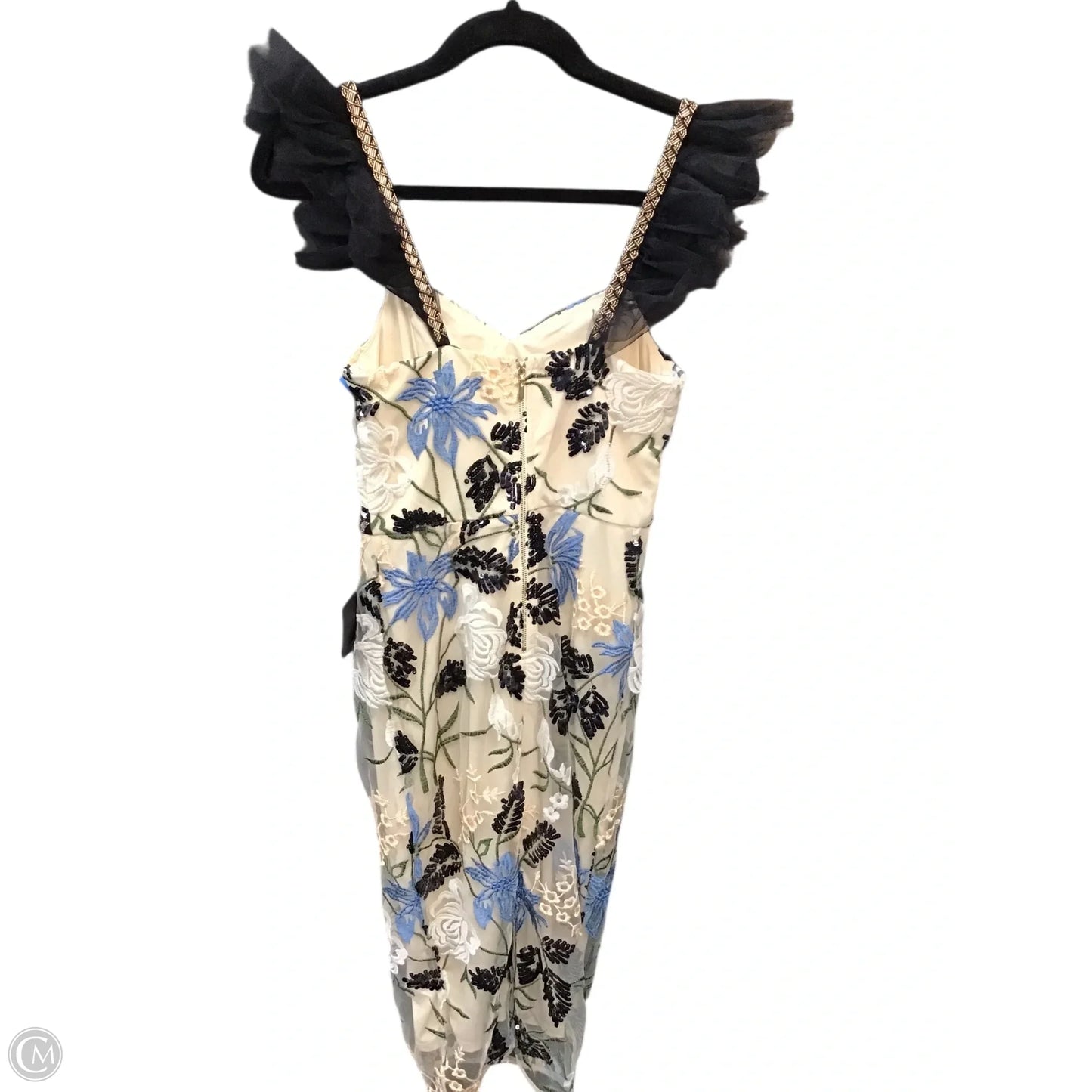 Dress Party Short By Lulus In Black & Cream, Size: Xs