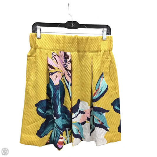 Skirt Mini & Short By Maeve In Floral Print, Size: 8