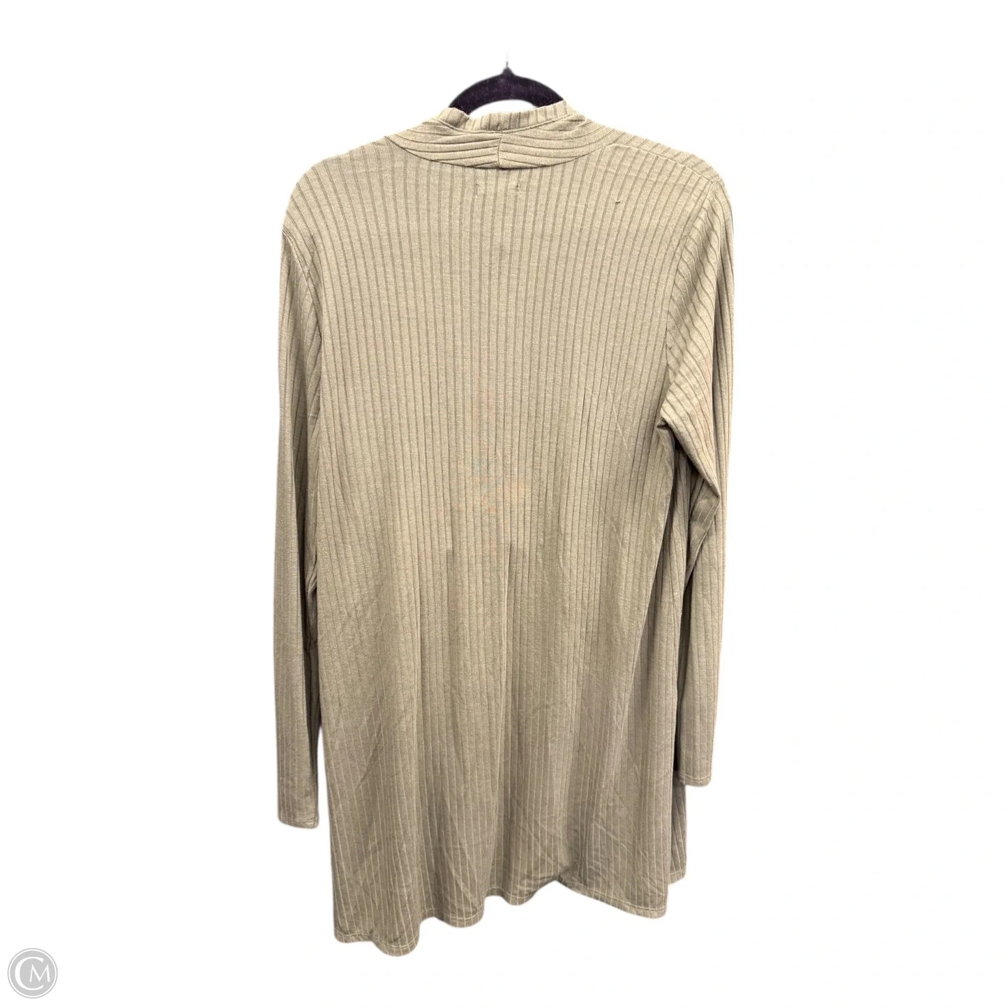 Sweater Cardigan By New Directions In Green, Size: L