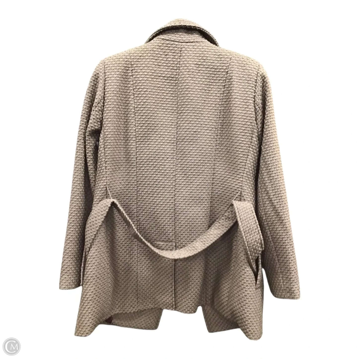 Coat Peacoat By Calvin Klein In Brown, Size: M