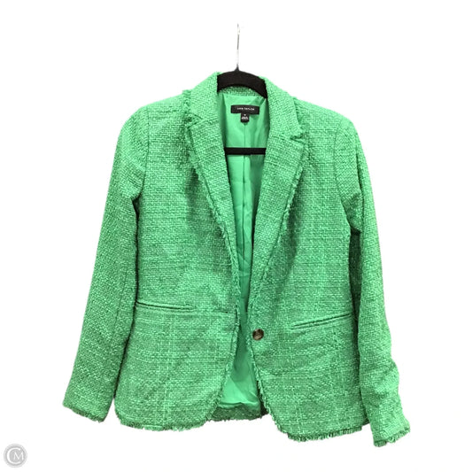 Blazer By Ann Taylor In Green, Size: 10
